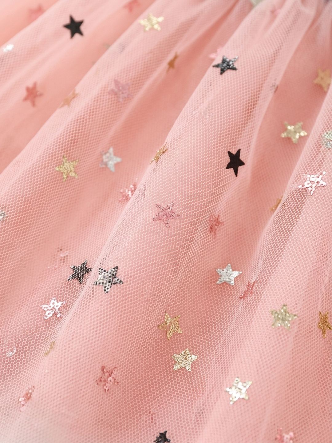 Celestial Bunny Dress fabric texture