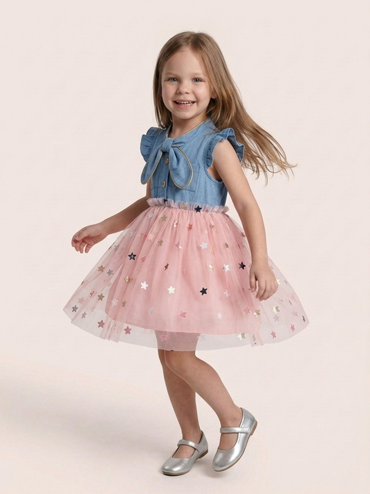 Celestial Bunny Dress three quarter view