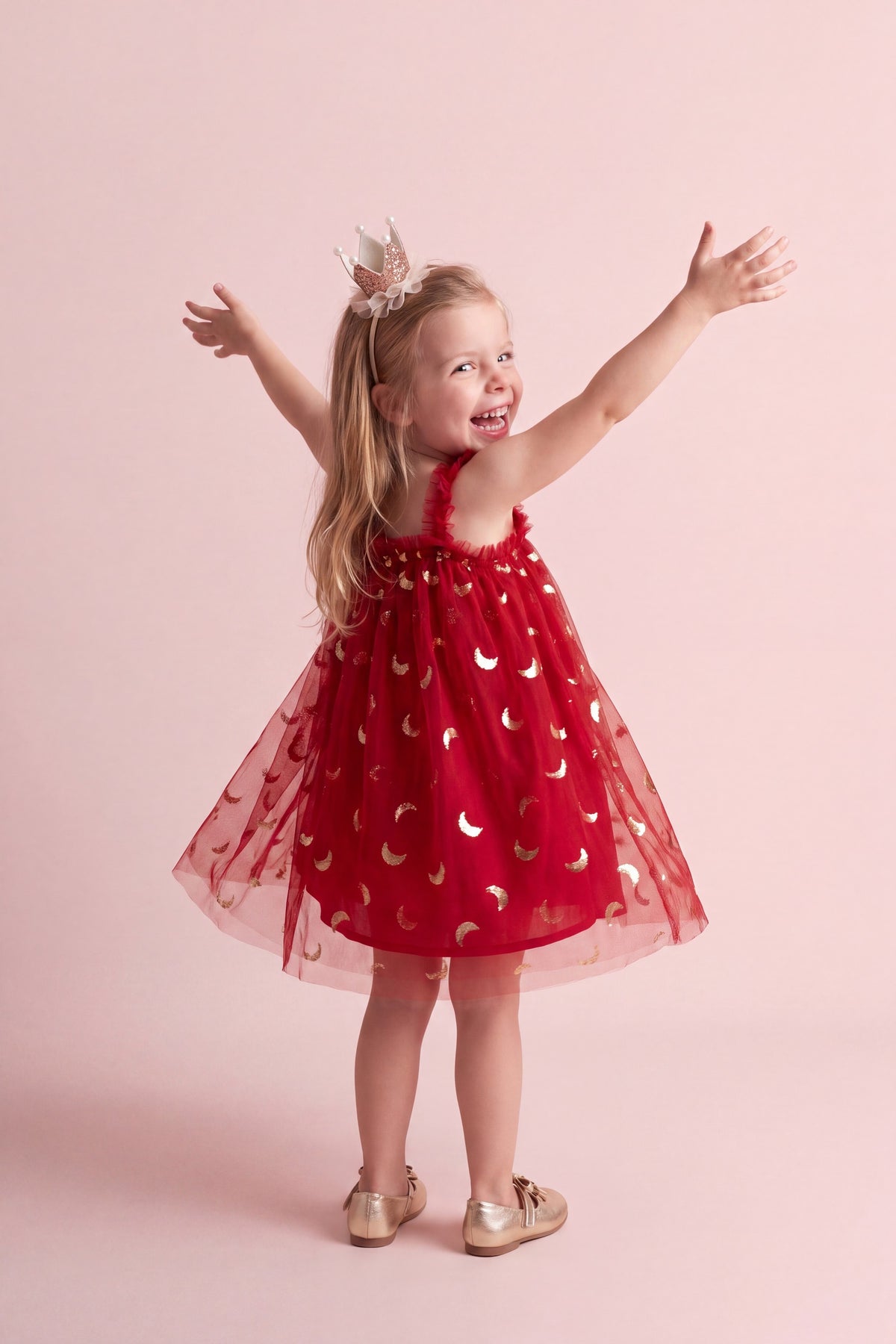 Midnight Burgundy Formal Dress, back view showing the gathered top edge and ruffled straps