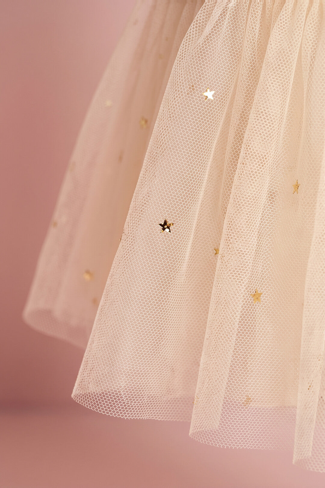 Starlight Dress star sequin tulle texture